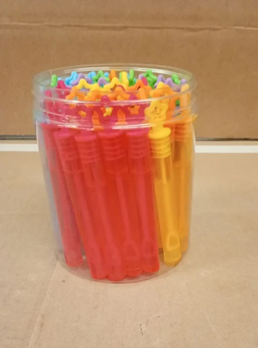 Ram Bubbles Kids Bubble Wands 5ml Garden Party Bag Filler 3+ Design New