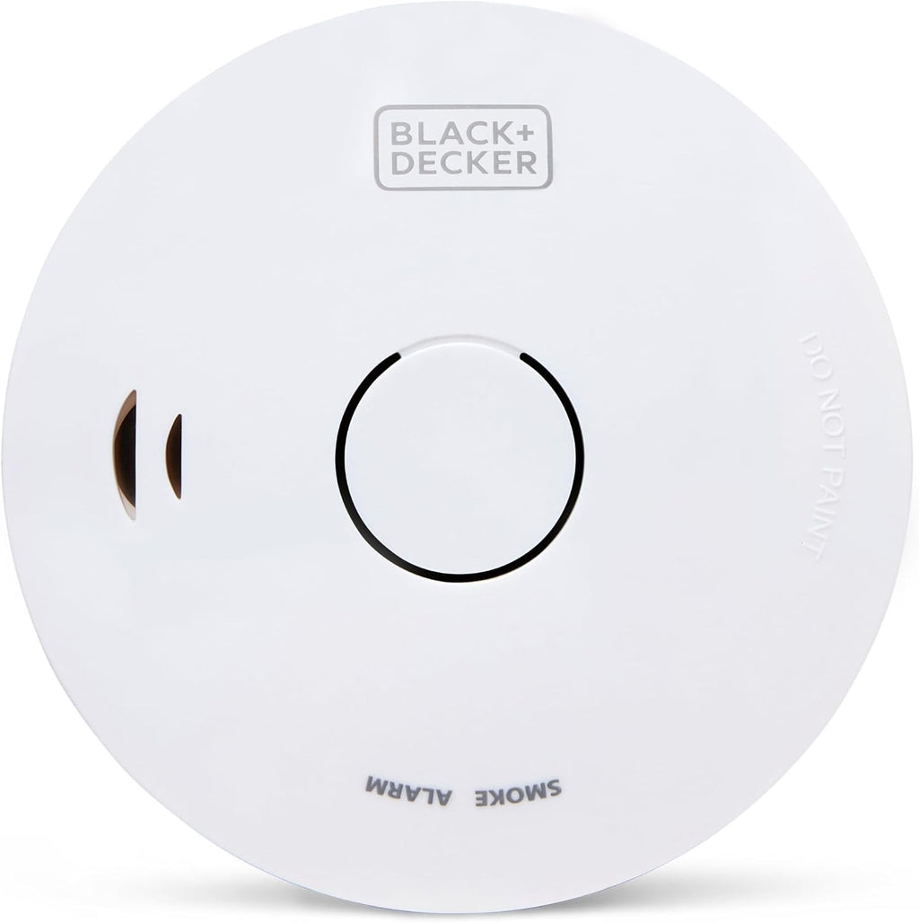 Black+Decker Smoke Alarm Home Battery Powered Easy To Install Detector New