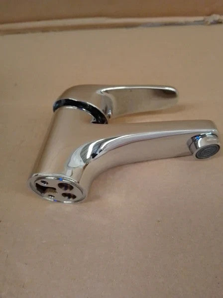 Keokbon Basin Mixer Tap Pop Up Waste Bathroom Sink Chrome Spout Reach 112mil New