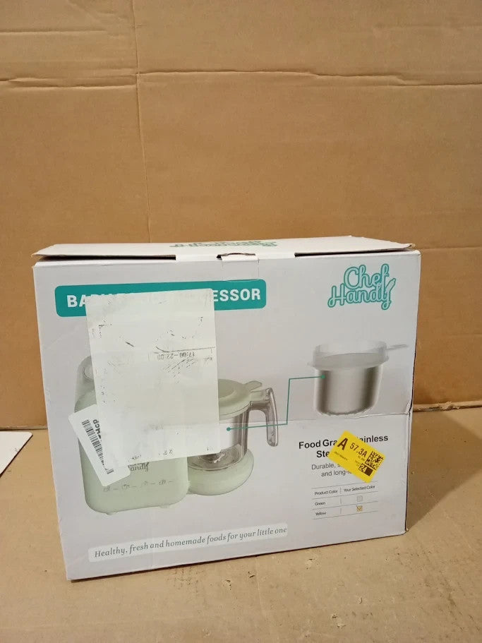 Chefhandy Baby Food Maker 5 In 1 Baby Food Processor Stainless Steel Steam New