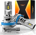 Mueyniuk H11 Led Headlight Bulb 26000LM 6500K White Light Super Brighter New