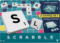 Mattel Scrabble Board Game HWD43 Family Word Two Ways To Play 2-4 Players New
