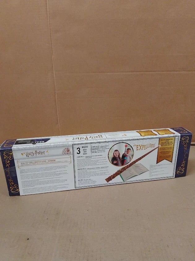 Wow Stuff Hermione Real FX Wand Light Sound Voice Activated Wand 6+ New