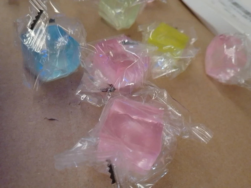 10pc Squishy Cube Ice Stress Stress Relieving Little Thing Family Friend New