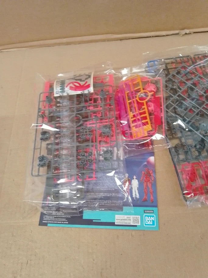Bandai Hobby High Grade 1X144 Red Gundam Model Kit HG Series Easy Snap 8+ New