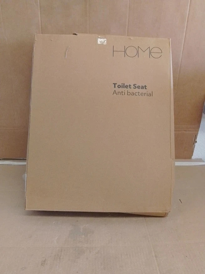 Argos Home Anti Bac Toilet Seat White Antibacterial Bathroom WC Replacement