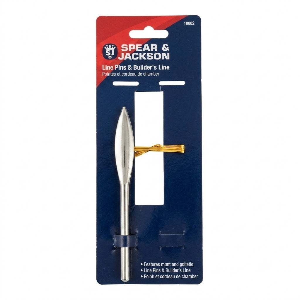Spear & Jackson 10505Z Line Pins Garden Tool Marker Stakes Set D Durable New