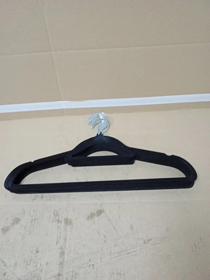 Keplin Velvet Hangers 7 Pack Non Slip Clothes Tie Bar 360° Hook Durable New