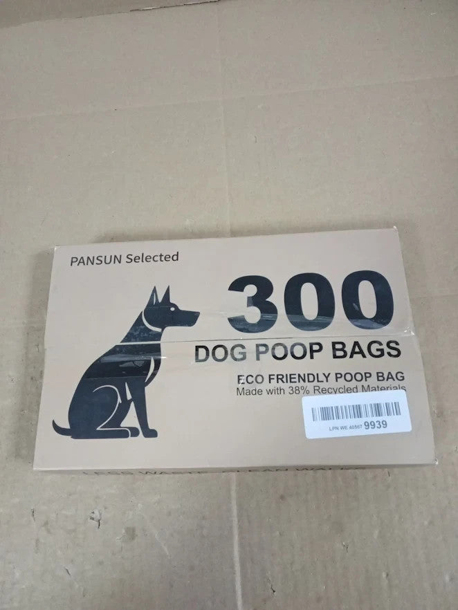 Dog Poo Bags 300 Pieces Leak Proof Extra Thick Unscented Waste Refill Rolls New