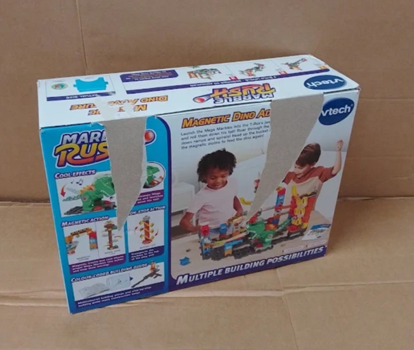 VTech Marble Rush Magnetic Dino Adventure Marble Run Set Kids 4+ Design New