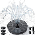 AMZtime Solar Water Fountain Bird Bath Outdoor Pond Pump 6 Water Features New