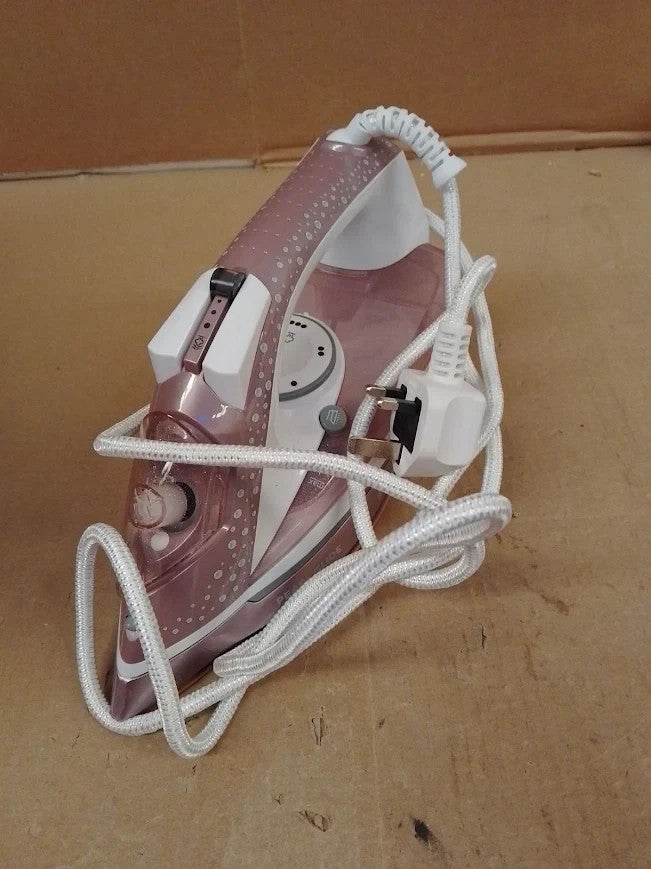 Russell Hobbs Pearl Glide Steam Iron Pearl Infused Ceramic Soleplate 2600W 23972