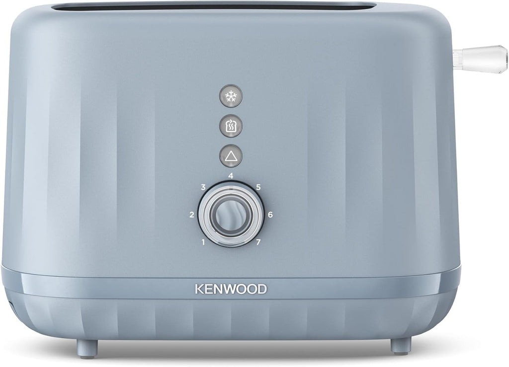 Kenwood Ripple Toaster TCP06.000GY 2 Slot Toaster 7 Browning Settings Reheat New