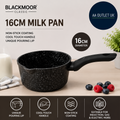 Blackmoor 66120 Classic 16cm Milk Pan Non Stick Coating Cool Touch Handle