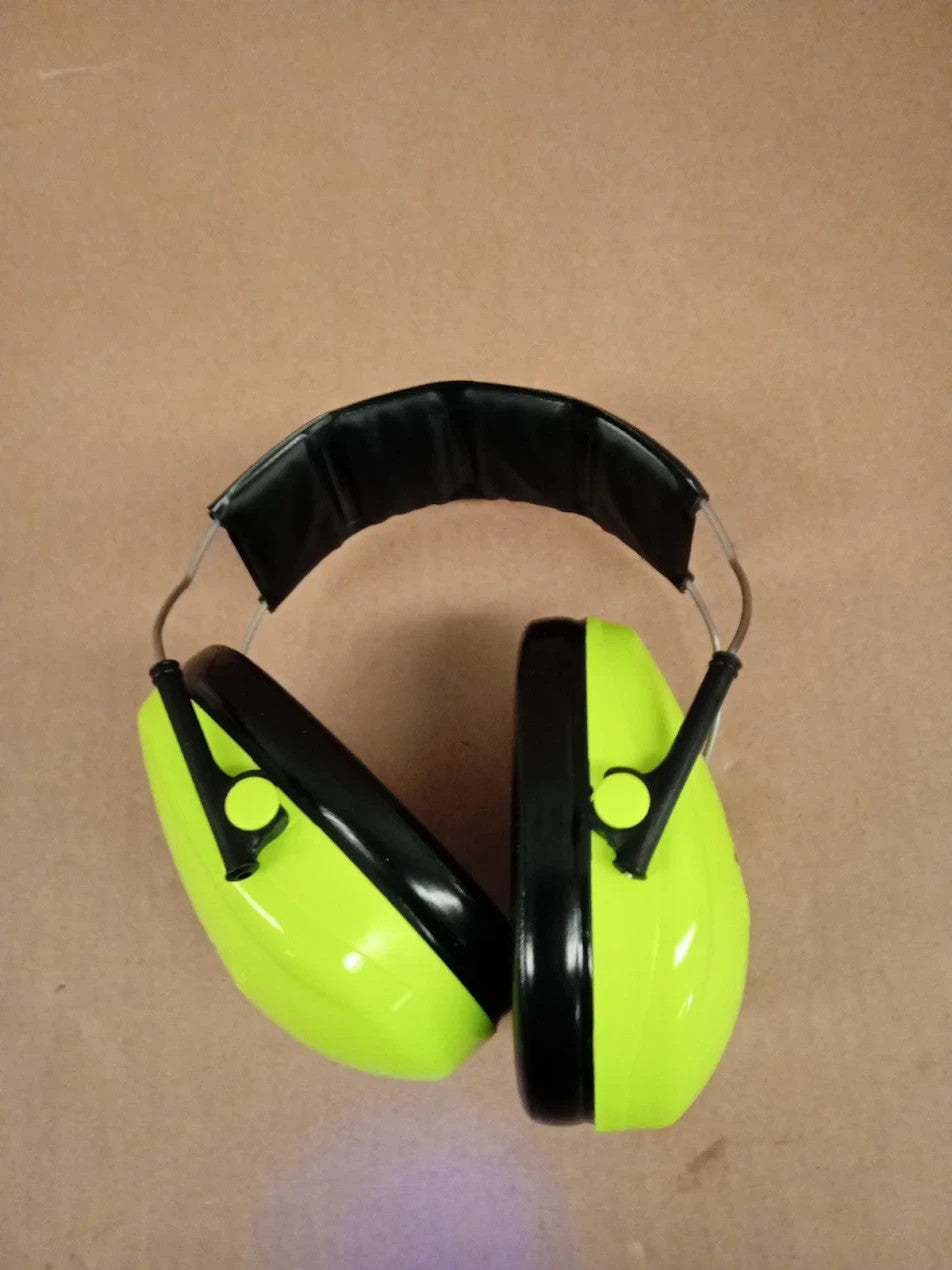 3M Peltor Kid Ear H510AK Neon Green Child Hearing Protection Adjustable 87-98dB