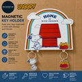 Grupo Erik Peanuts Snoopy Magnetic Key Holder Wall Keychains Organiser Home