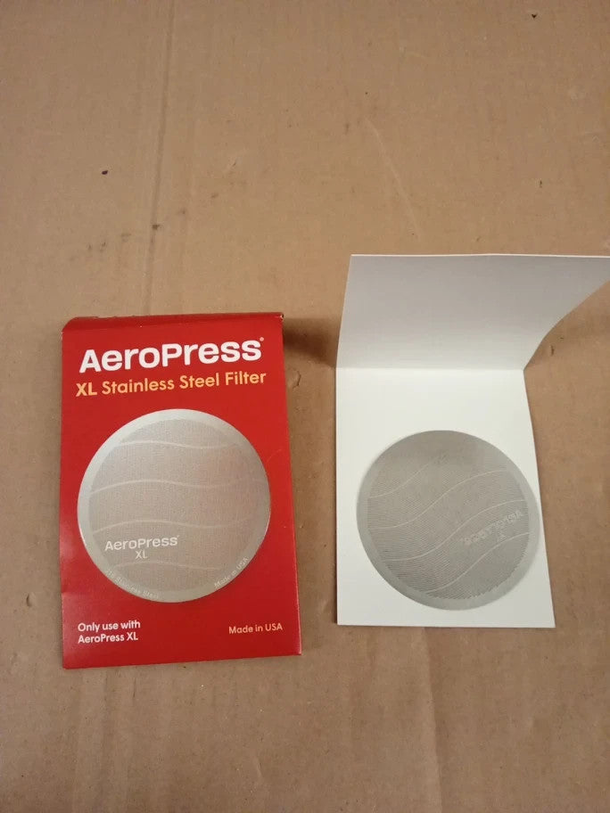 AeroPress XL Stainless Steel Reusable Filter Metal Premium 316 For Coffee Maker