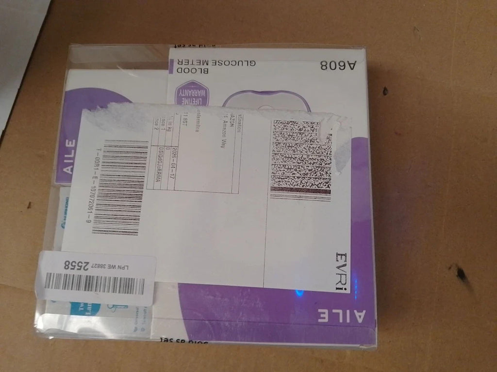Aile Blood Sugar Monitor Testing Kits Diabetics Meter Home Use Test Strips New