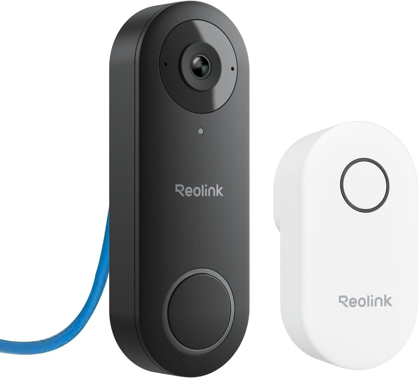 Reolink PoE Doorbell Camera Wired Chime 5MP HD Smart Video 180° Wide View New