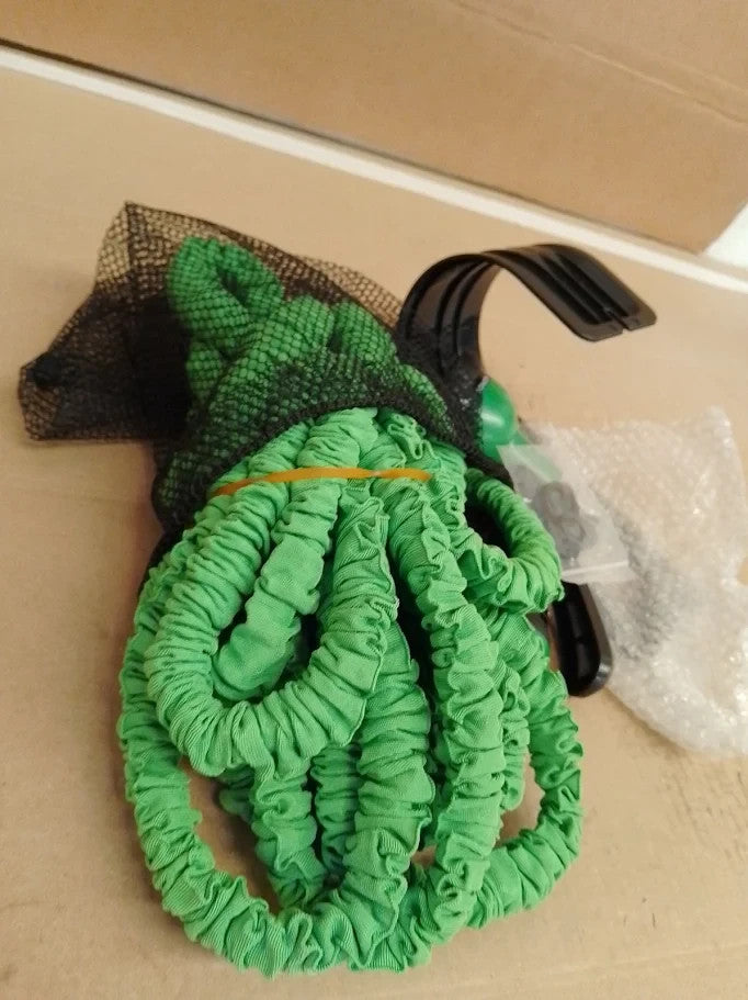 Garden Hose Pipe Expandable Anti Leakage Flexible Expanding Spray Green New