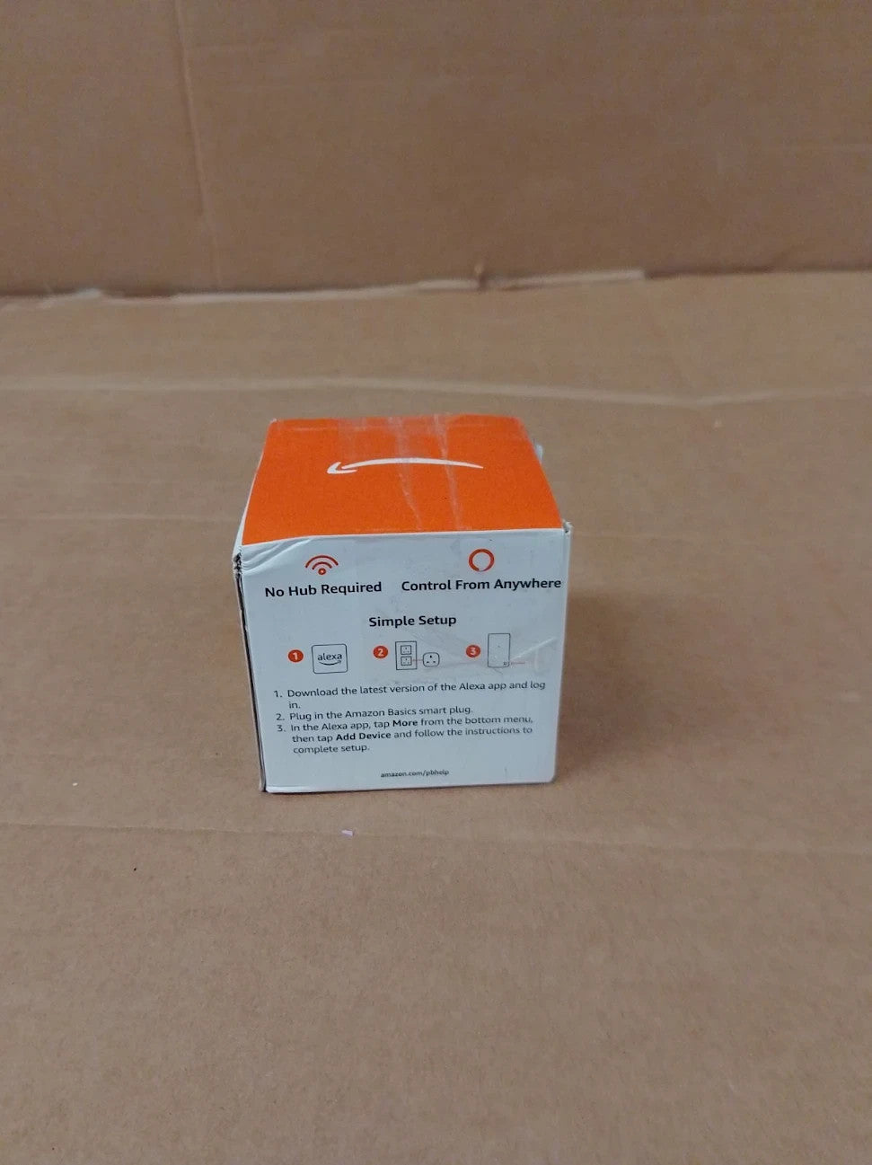 Amazon Basics Single Outlet Indoor WiFi Smart Plug Works Alexa Only 1 Pack New