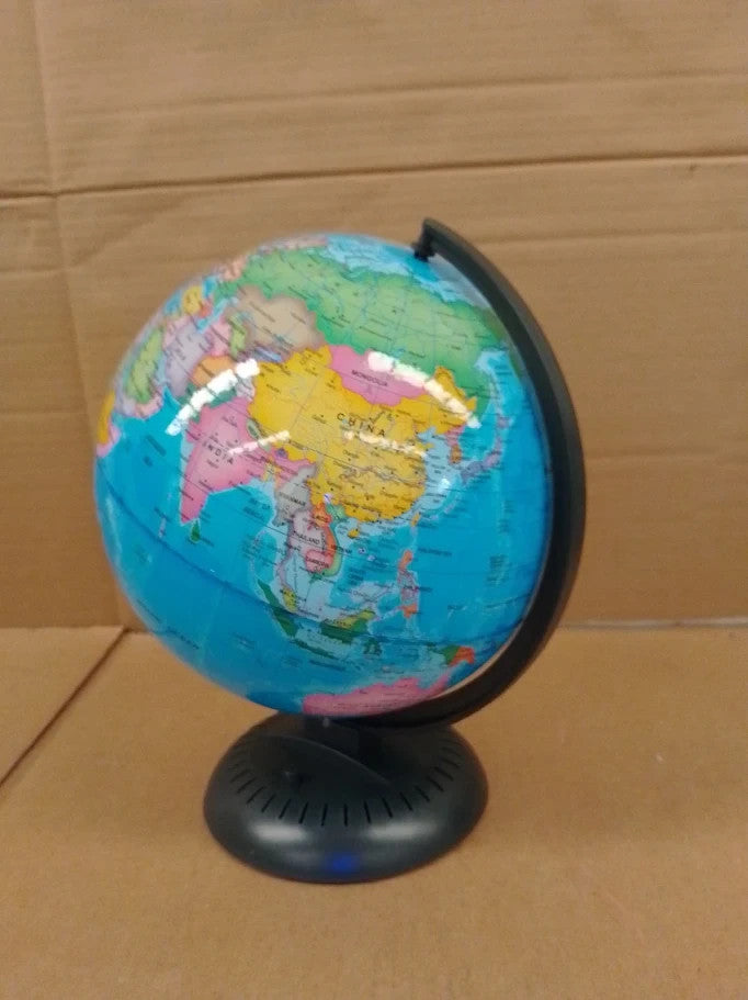Science Mad Light Up Globe Kids Learn About Planet Earth Fun Features 20cm