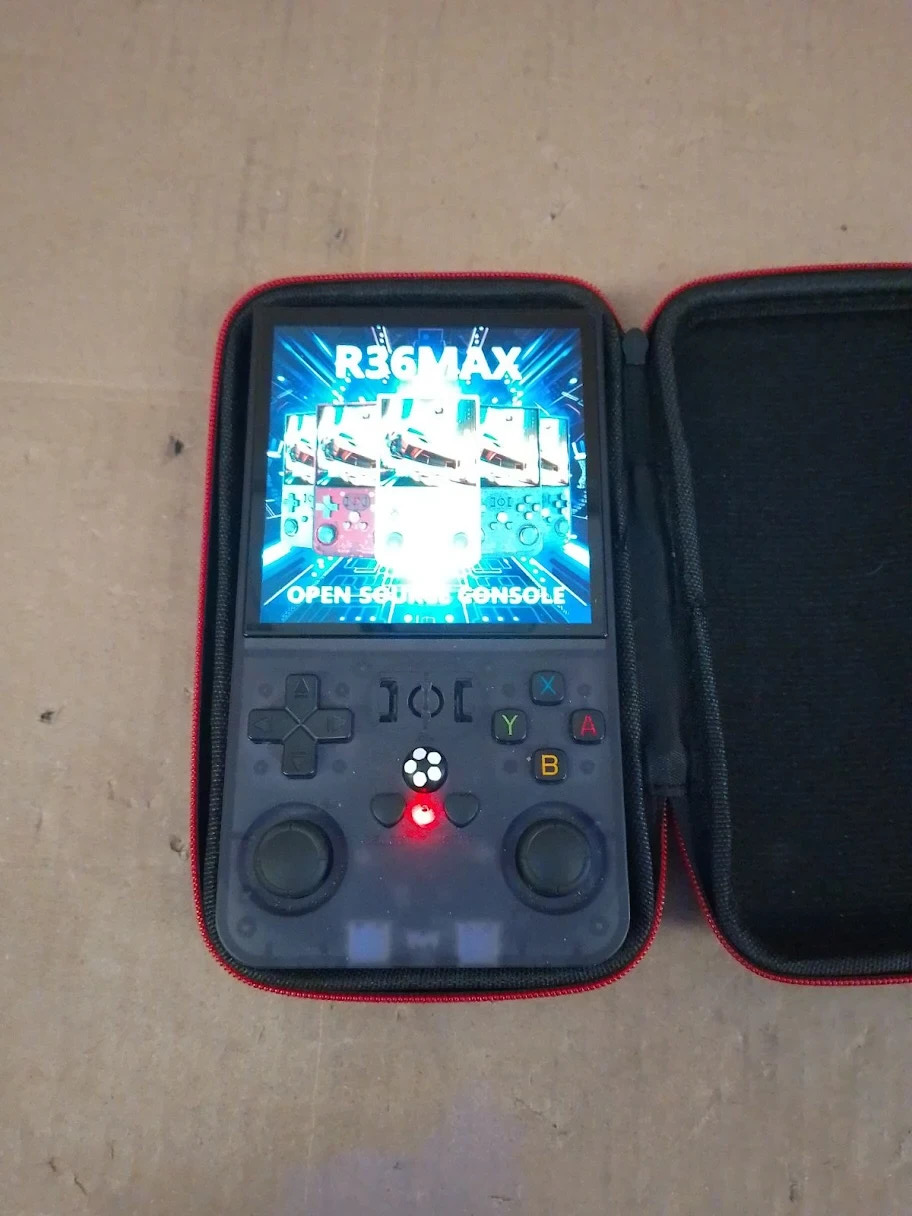 R36MAX Retro Handheld Game Console Open Source Linux System Classic Video Games