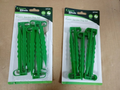 G4gadget 2 Pack  14cm Extra Large Green Multi Purpose Garden Pegs Hold Down New