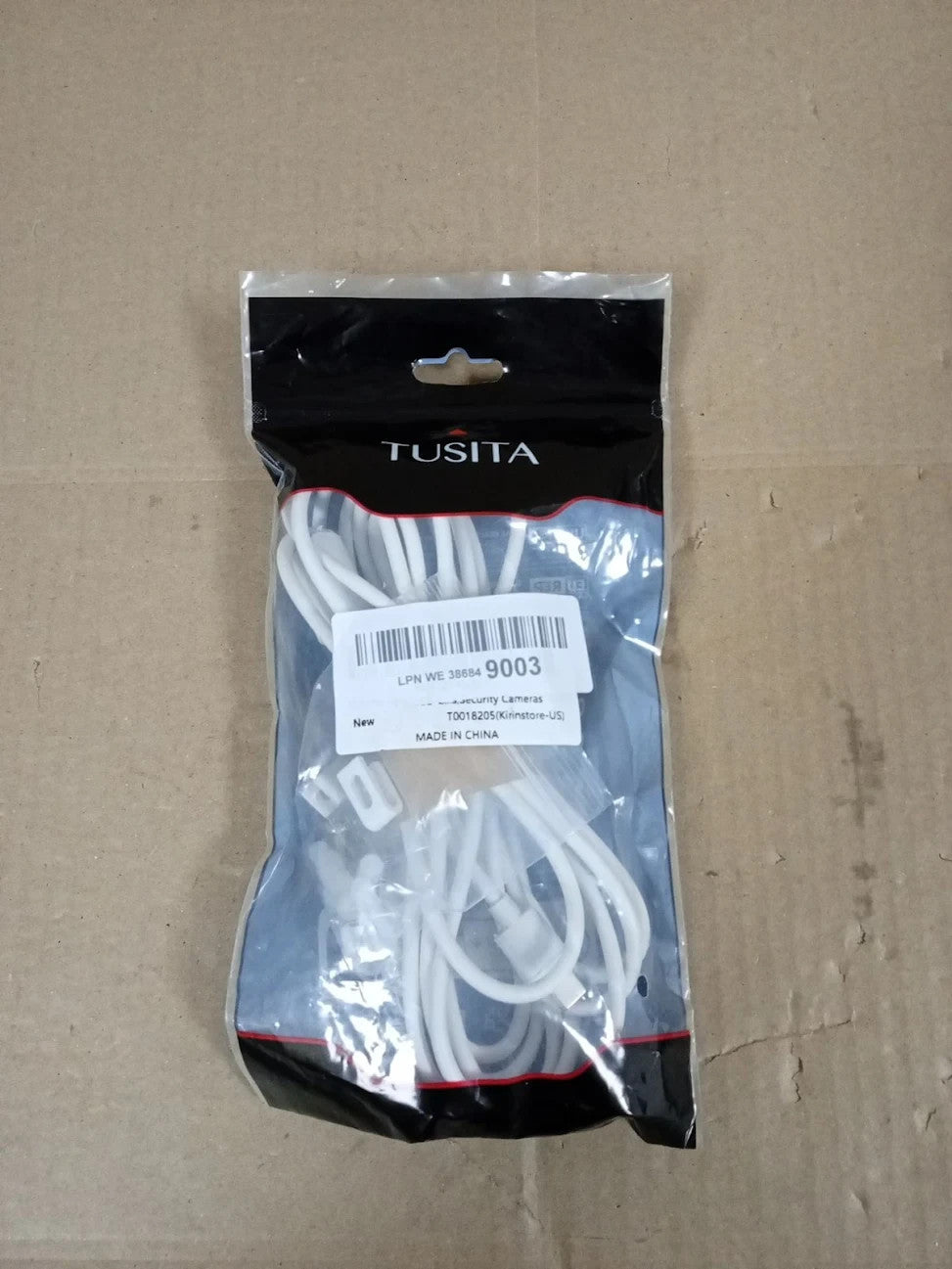TUSITA 10ft USB C Extension Cable Compatible Ring USB-C Solar Panels White
