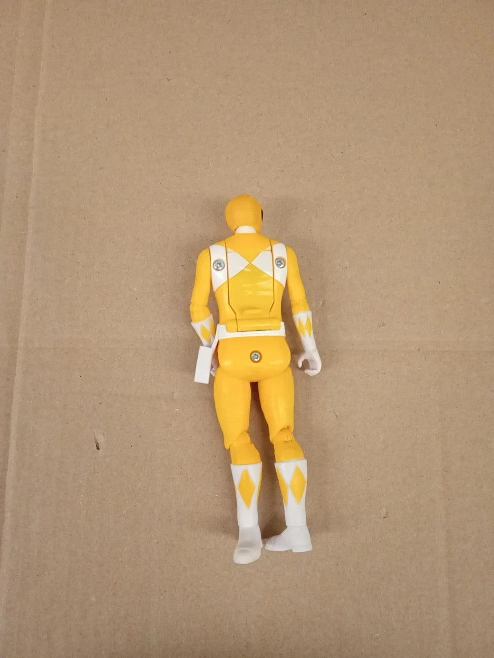 Mighty Morphin Power Rangers Auto Morphin Yellow Ranger Action Figure