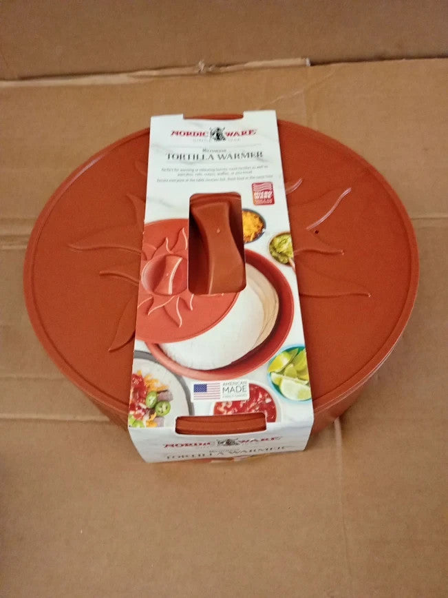 Nordic Ware Tortilla Warmer BPA Free 10in Premium Kitchen Accessories 25.40cm