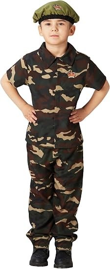 Rubies Soldier Childrens Fancy Dress Costume Small 104cm 3+ Halloween New