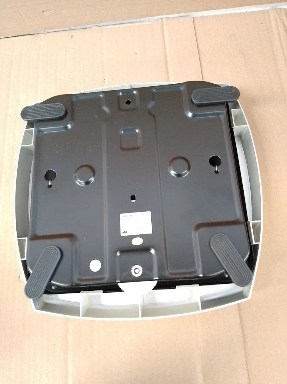 Salter Mechanical Bathroom Scales Black Easy Read 5.5x30x30cm 135kg Capacity