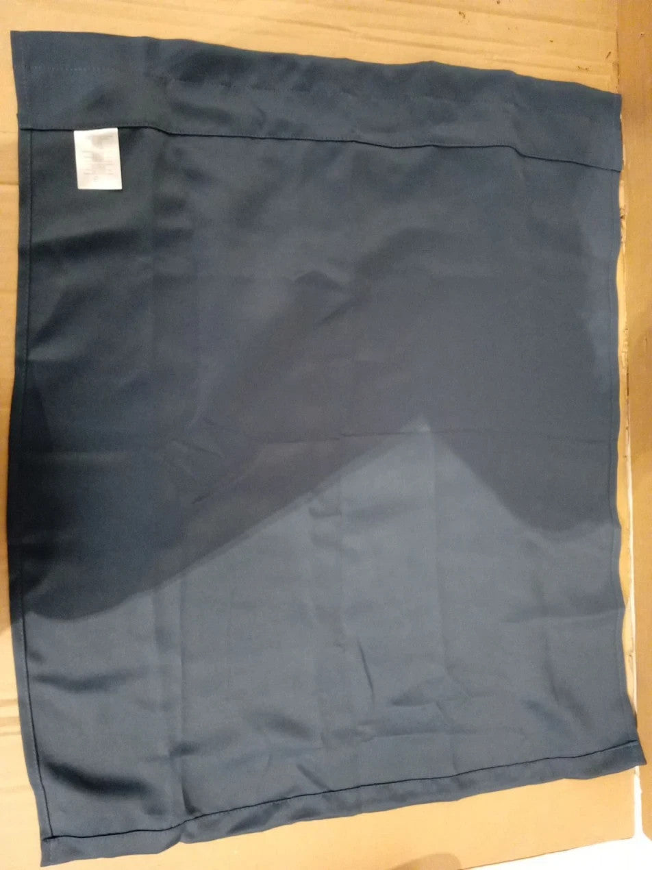 LinTimes Short Curtains 30in Long Bathroom Set 2 Panels Rod Pocket Blackout New
