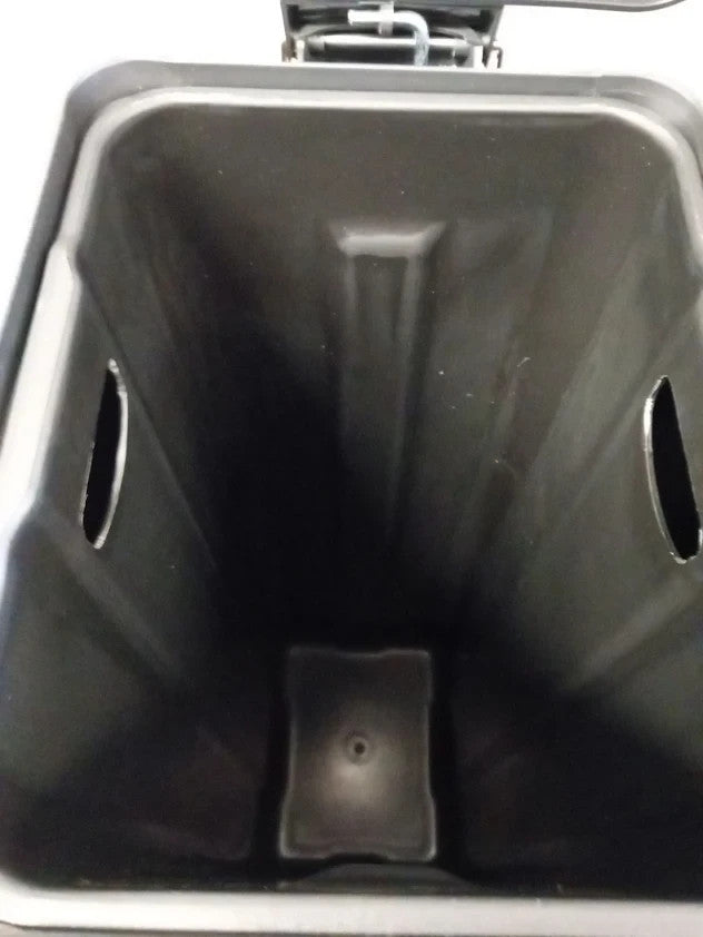 Habitat 60L Twin Compartment Bin Black New
