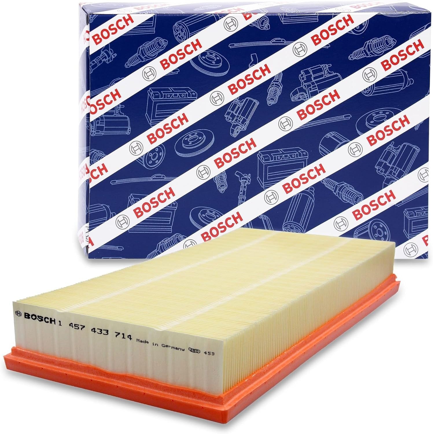 Bosch S3714 Car Filter Moisture Resistant High Tensile Strength 21x77x147mil New