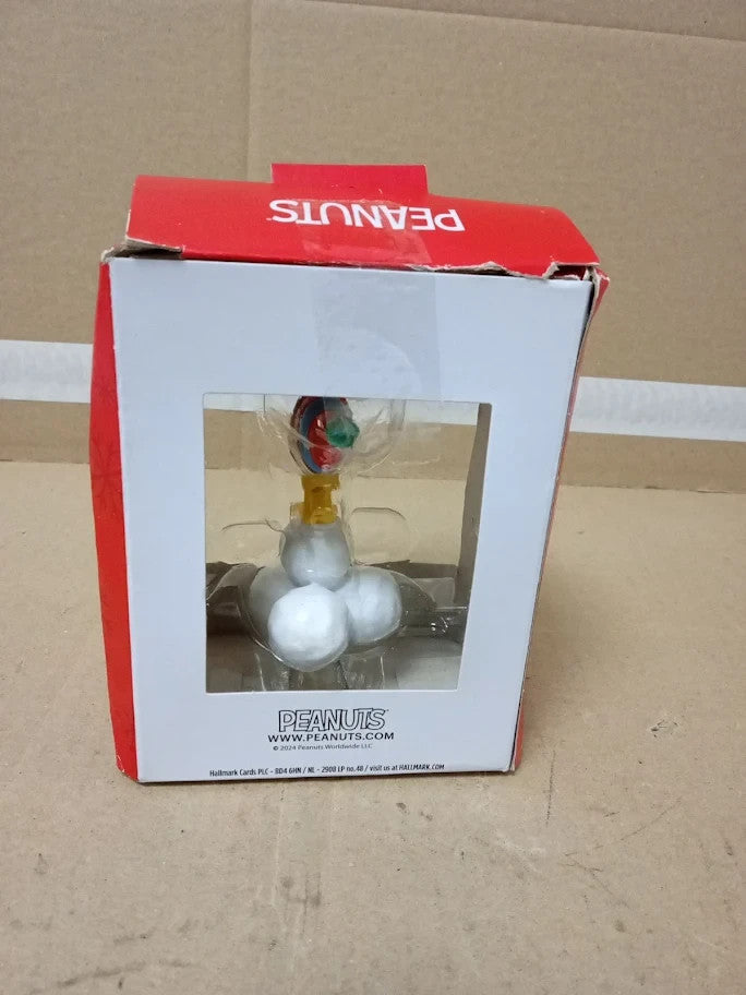 Hallmark Woodstock Hanging Christmas Ornament Peanuts Comics Resin Tree New