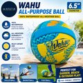 WAHU Purpose Ball 6.5" 100% Waterproof All Weather Ball Ages 5+ Blue