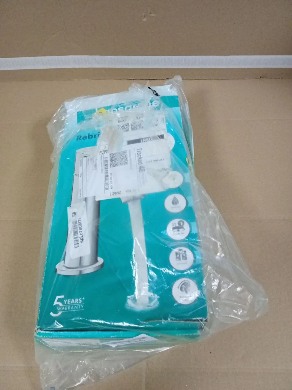 Hansgrohe 72589000 Rebris E Bathroom Tap Pop Up Waste Set Energy Saving New