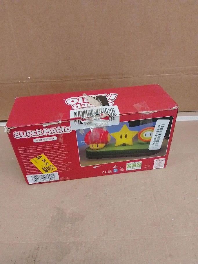 Paladone Super Mario Icon Light Officially Licensed Mario Brothers Free Standing