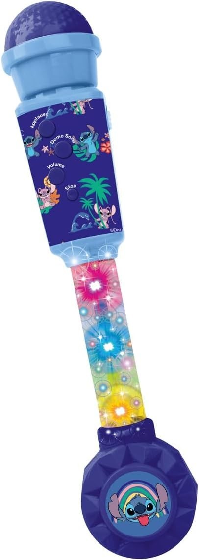 LEXIBOOK Disney Stitch Luminous Microphone children Musical Toy 4+ New