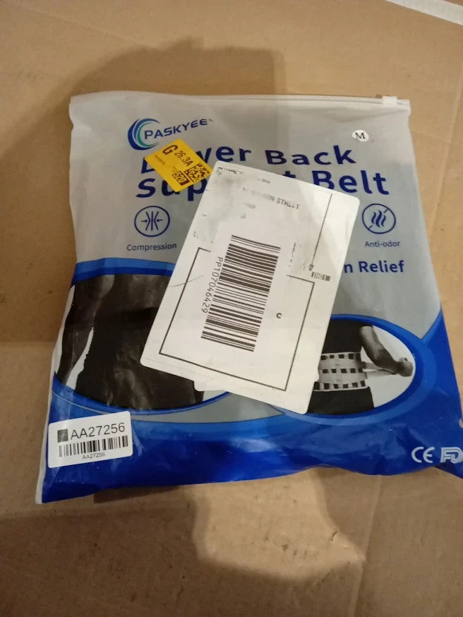 Paskyee Lower Back Support Belt StaysLumbar Brace Sciatica Relief Adjustable New