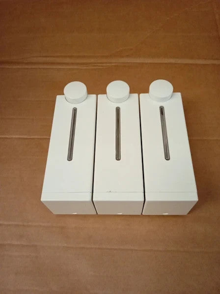 Croydex Slimline Triple Soap Dispenser 450ml Each Dispenser 18.3x8x19cm