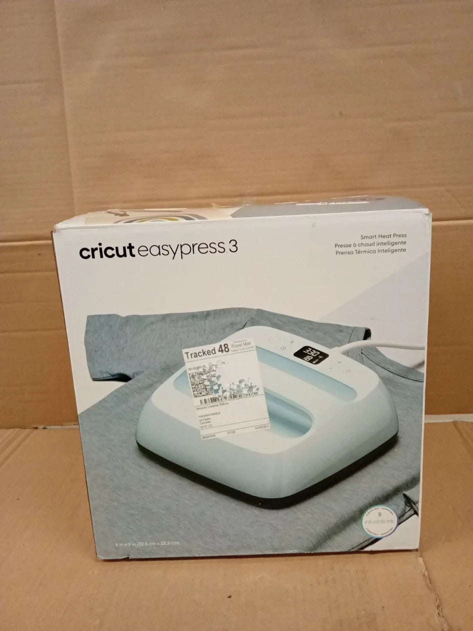 Cricut EasyPress 3 30x25cm Heat Plate Sweatshirts Blankets Banners Up To 205°C