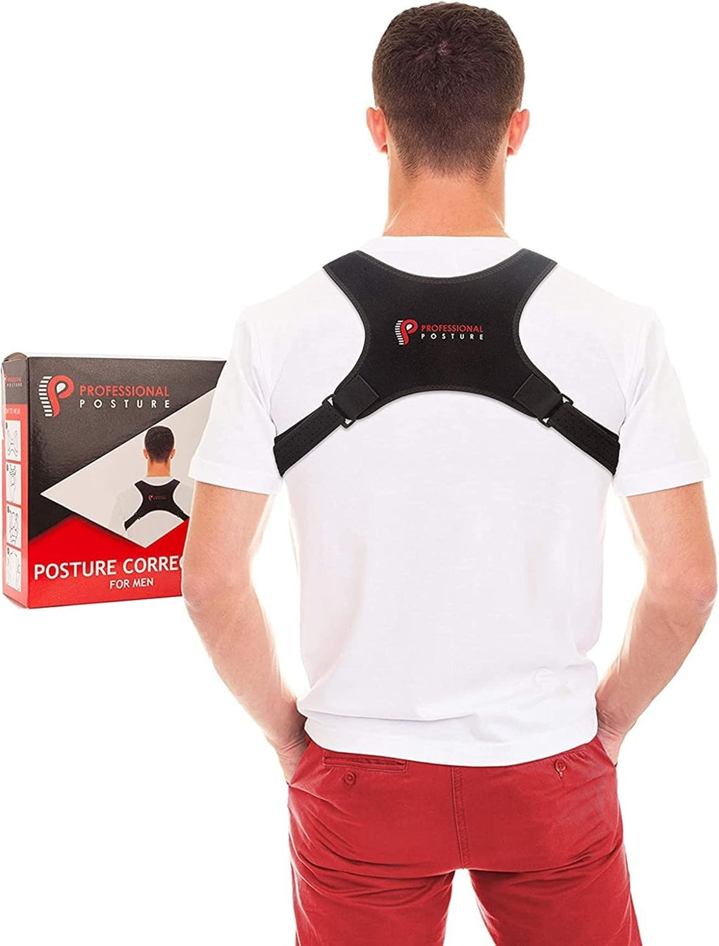 Aollop Posture Corrector Men Women Back Brace Back Support Belt New