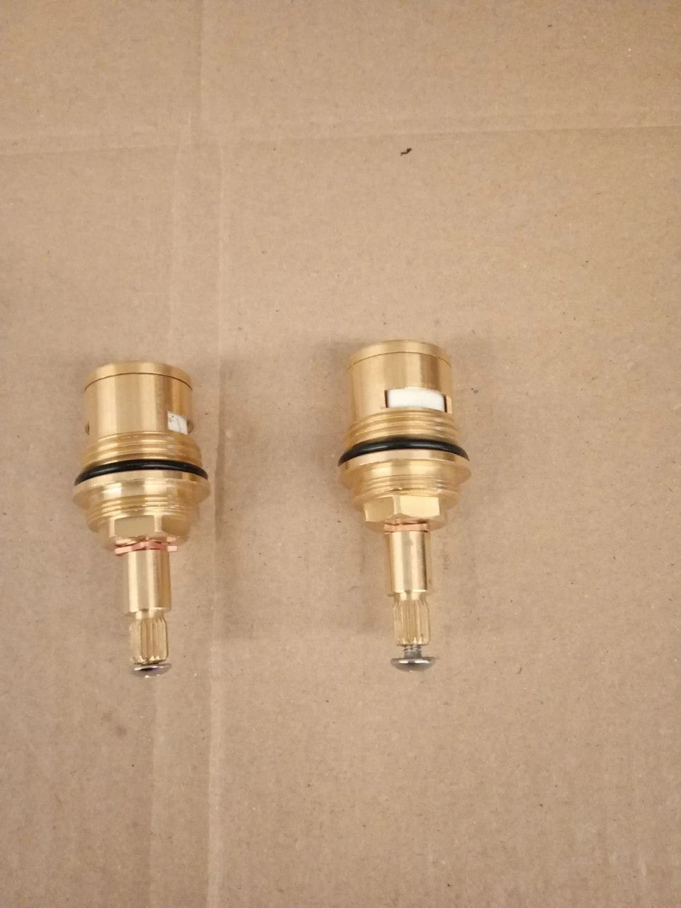 2 Pices 3/4" Bath Tap Cartridges Quarter Turn Valve Replacement Shower New