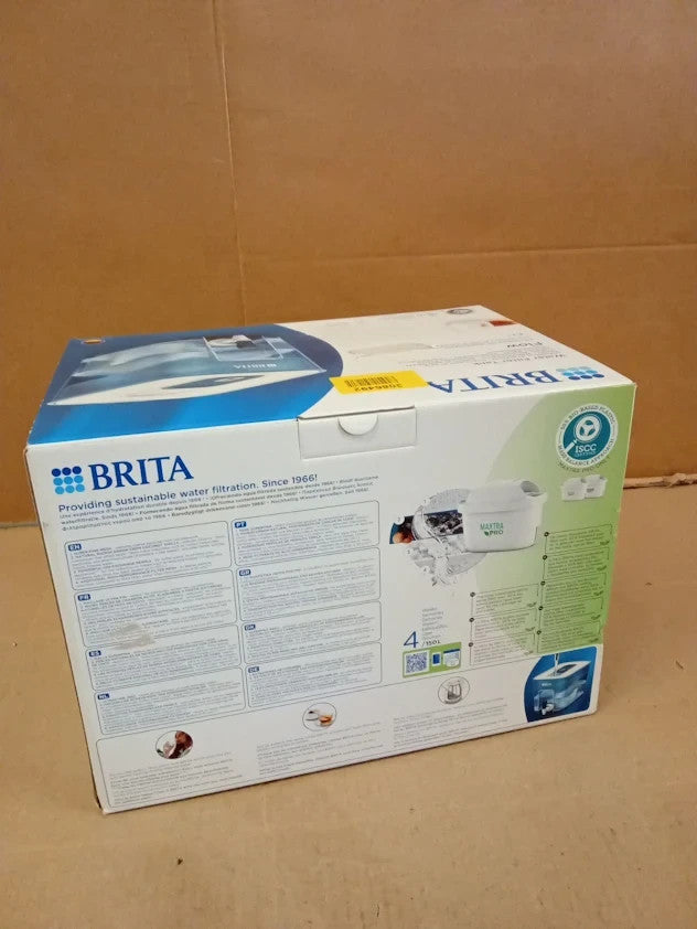 Brita Flow Maxtra Pro Flow Chiller Water Filter Tant Jug Light Blue New