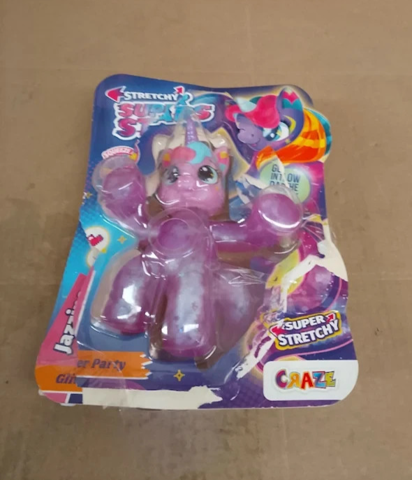 CRAZE Superstars Stretchy Moonish Slime Collectible Figures Soft Filling Design
