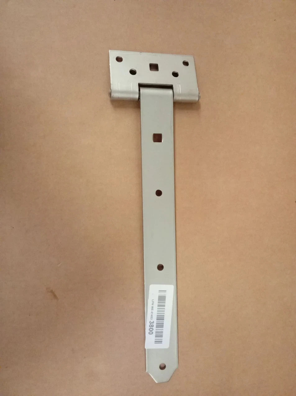 Alberts 326142 Tee Hinge Riveted Pin Stainless Steel Strip 292x34m Hinge 92x44mm