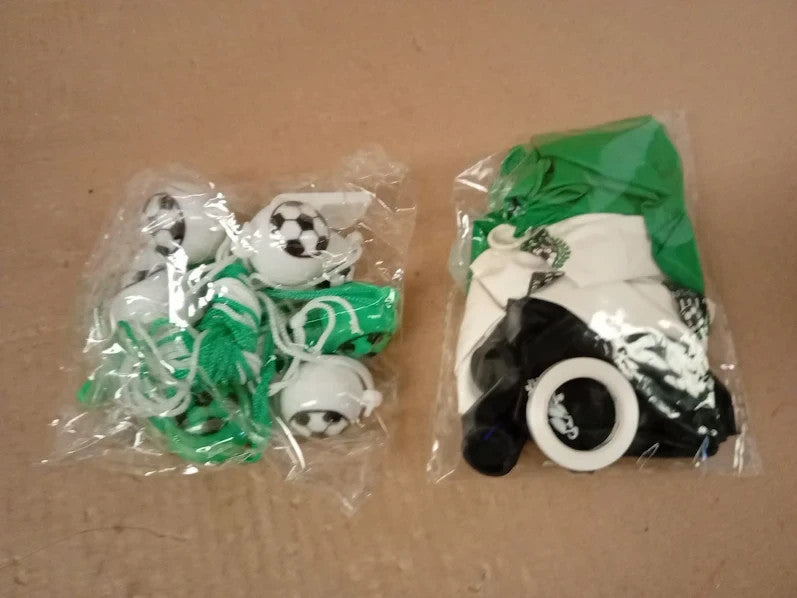 Toyssa Football Party Bags Fillers Kids Pinball Toys Ballons Drawstring New